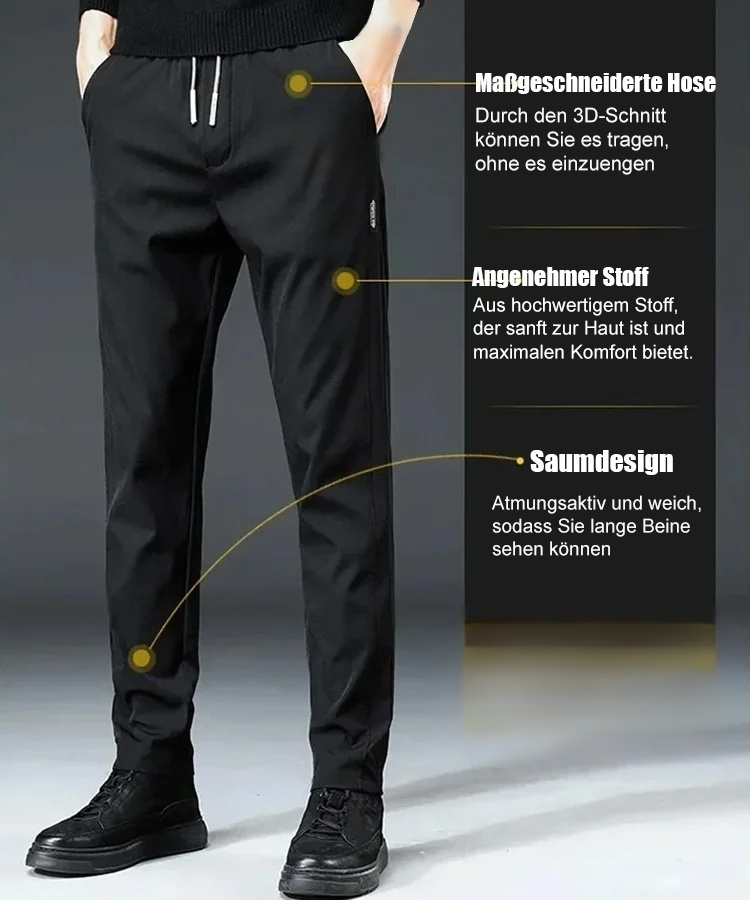 Gepolsterte Business-Hose für Männer im Herbst und Winter