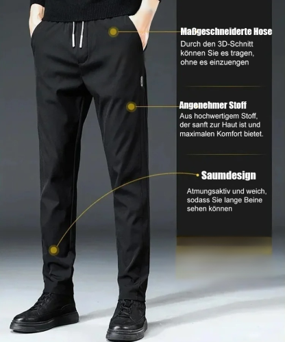 Gepolsterte Business-Hose für Männer im Herbst und Winter