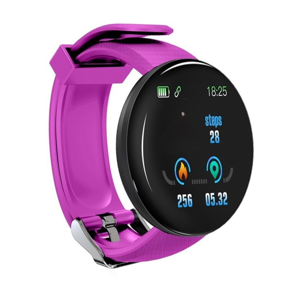 D18 Herzfrequenz- und Blutdrucküberwachungs-Sportuhr