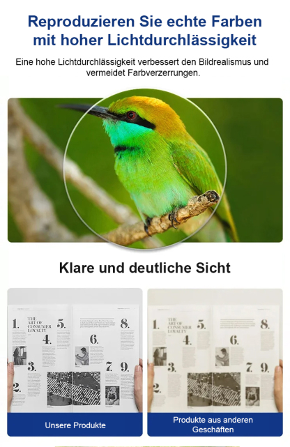 Ultraleichte und bequeme Anti-Blaulicht-Brille für Presbyopie