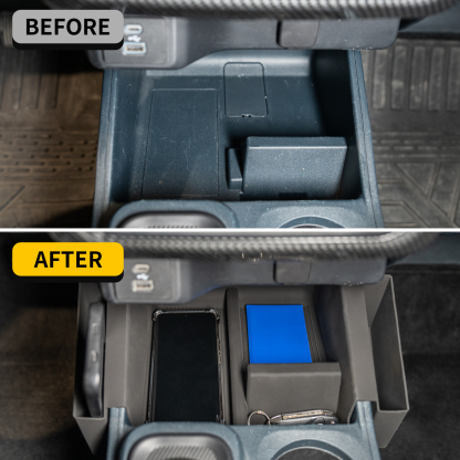 Maxzina 2022 2023 2024 2025 Ford Maverick (Not for 2025 Lariat&Tremor) Center Console Organizer Center Shifter Storage Tray Gear Shifter Organizer Tray Storage Box