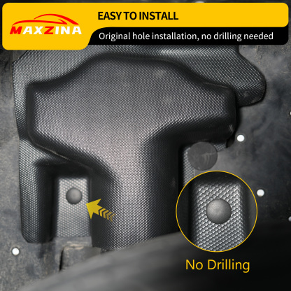 Maxzina Rear Wheel Shock Shield Cover for 2022-2025 Ford Maverick  Rear Shock Absorber Cover Rear Tire Splash Guards