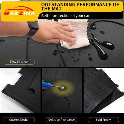 Maxzina 2022 2023 2024 2025 Ford Maverick All Weather Truck Bed Mat Tailgate Mat