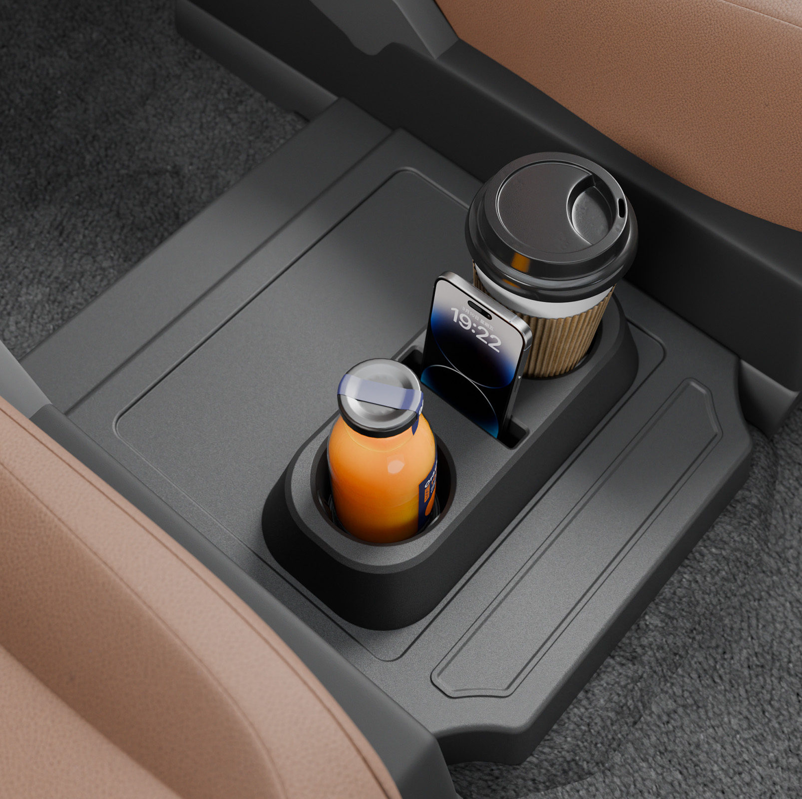 Maxzina Rear Middle Seat Cover Compatible with 2023-2025 2026 Honda Pilot 8 Passenger Rear Middle Floor Cover Second Row Removable Seat Replacement Cap Lid for 2020-2024 Acura MDX 7 Passenger Accessories
