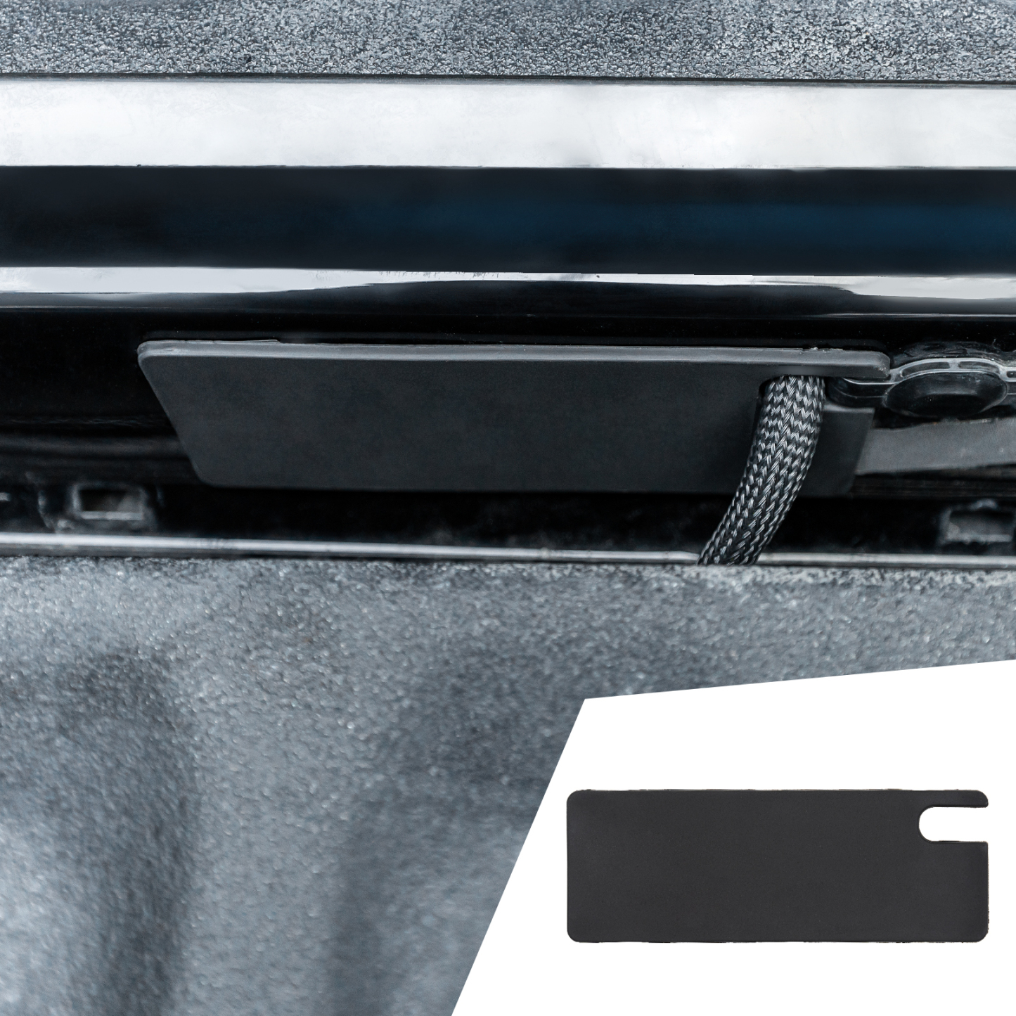 Maxzina 2022 2023 2024 2025 Ford Maverick Tailgate Hole Cover TPE Protector