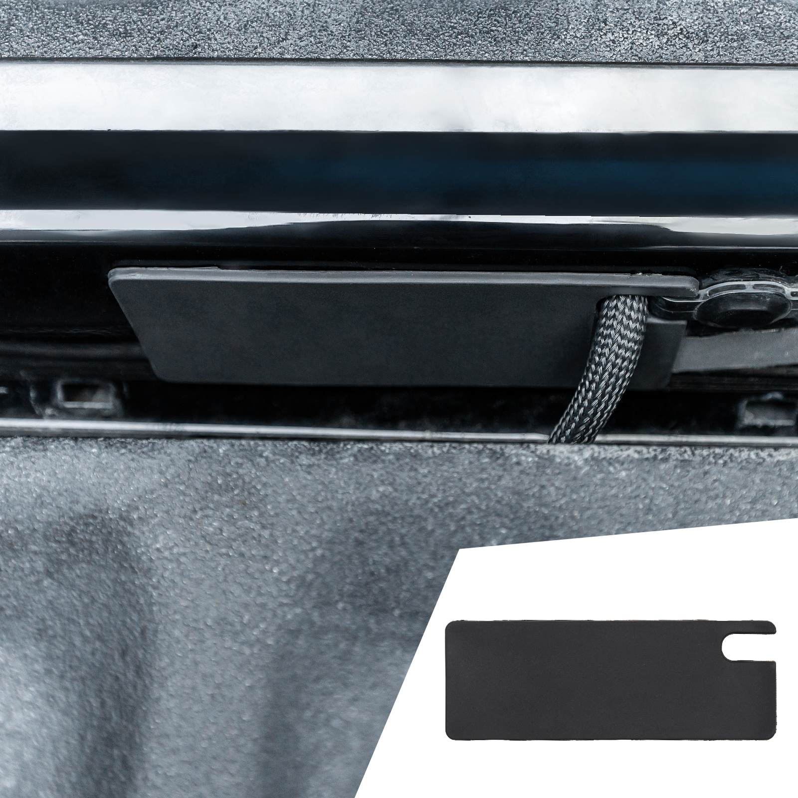 Maxzina 2022 2023 2024 2025 Ford Maverick Tailgate Hole Cover TPE Protector