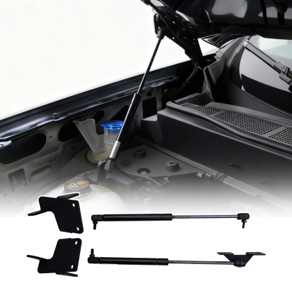 Maxzina Hood Lift Supports Compatible with 2022-2025 Ford Maverick Gasline Front Hood Bonnet Shock Struts Gas Springs Shocks for 2024 Ford Maverick Accessories