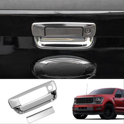 Maxzina Tailgate Handle Cover Compatible with 2022-2025 Ford Maverick Truck Tailgate Handle Trim Decoration ABS Plastic Scratch Protector