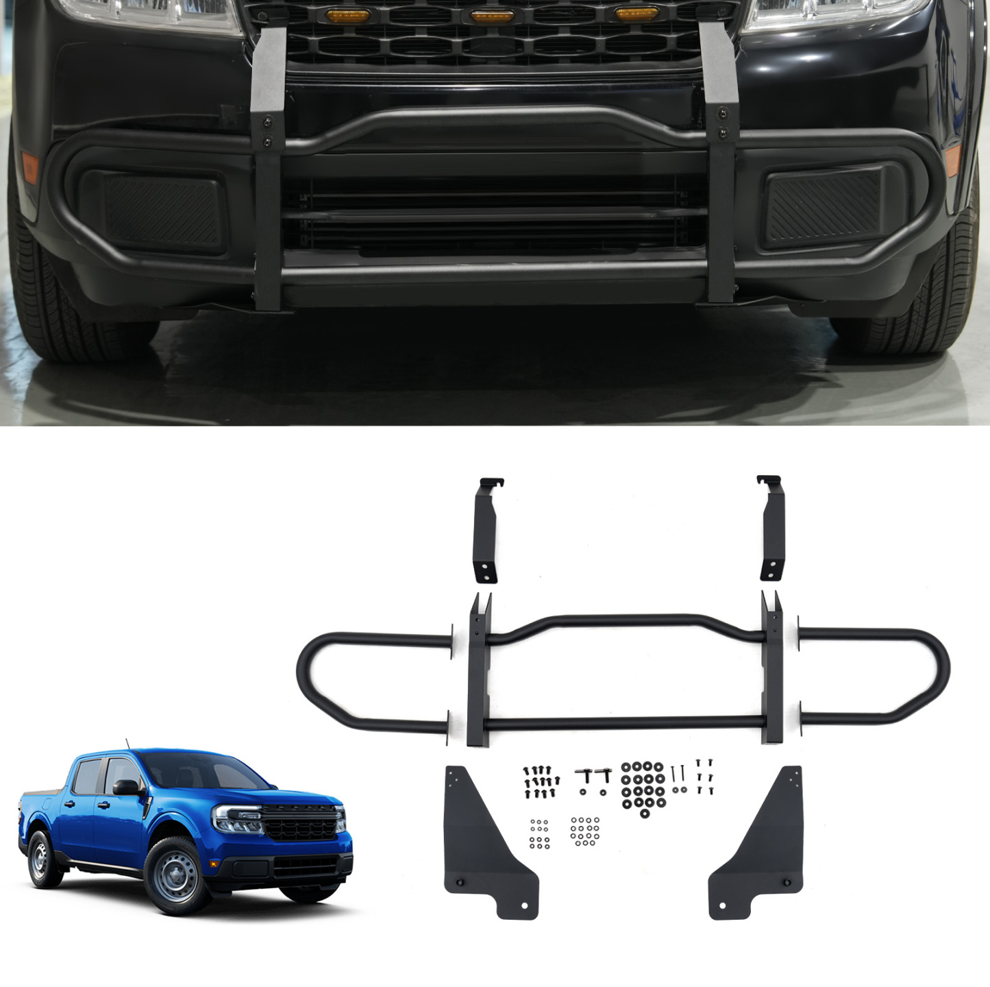 Maxzina Bull Bar Compatible with 2022-2024 Ford Maverick XLT (Not for 