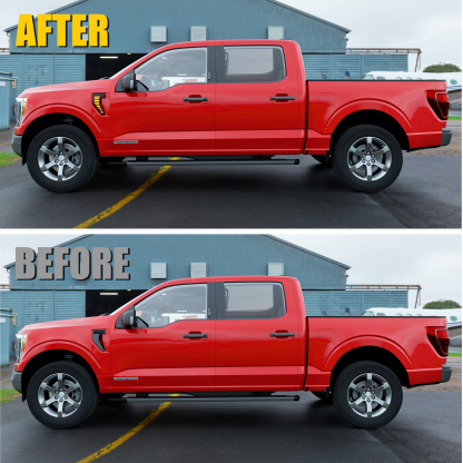 Maxzina Side Marker Lights Compatible with 2024-2025 Ford F150 Side Marker Lamps Plug-and-Play ABS Plastic Housing Waterproof LED Lights Auxiliary Lamps for F-150 Accessories