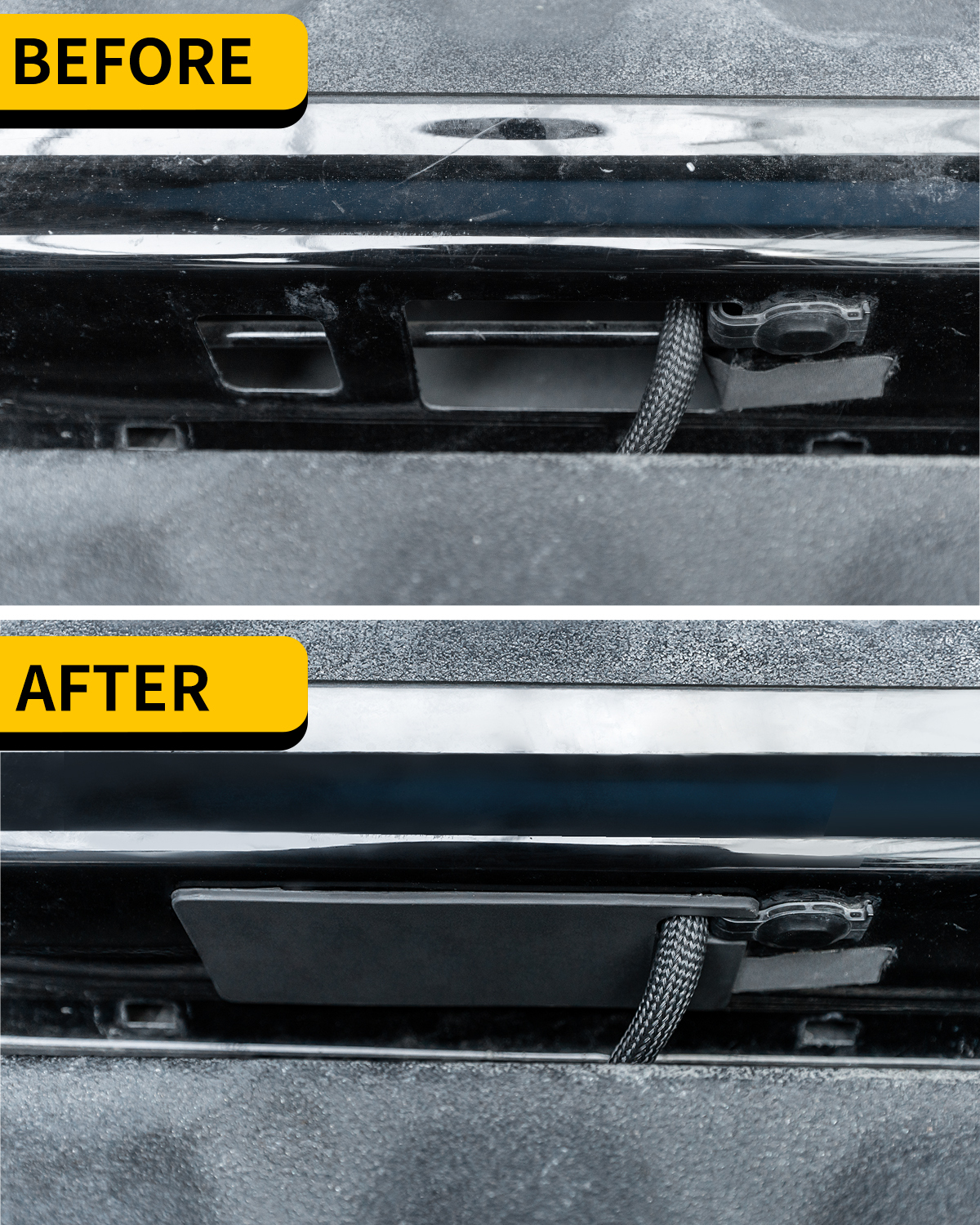 Maxzina 2022 2023 2024 2025 Ford Maverick Tailgate Hole Cover TPE Protector