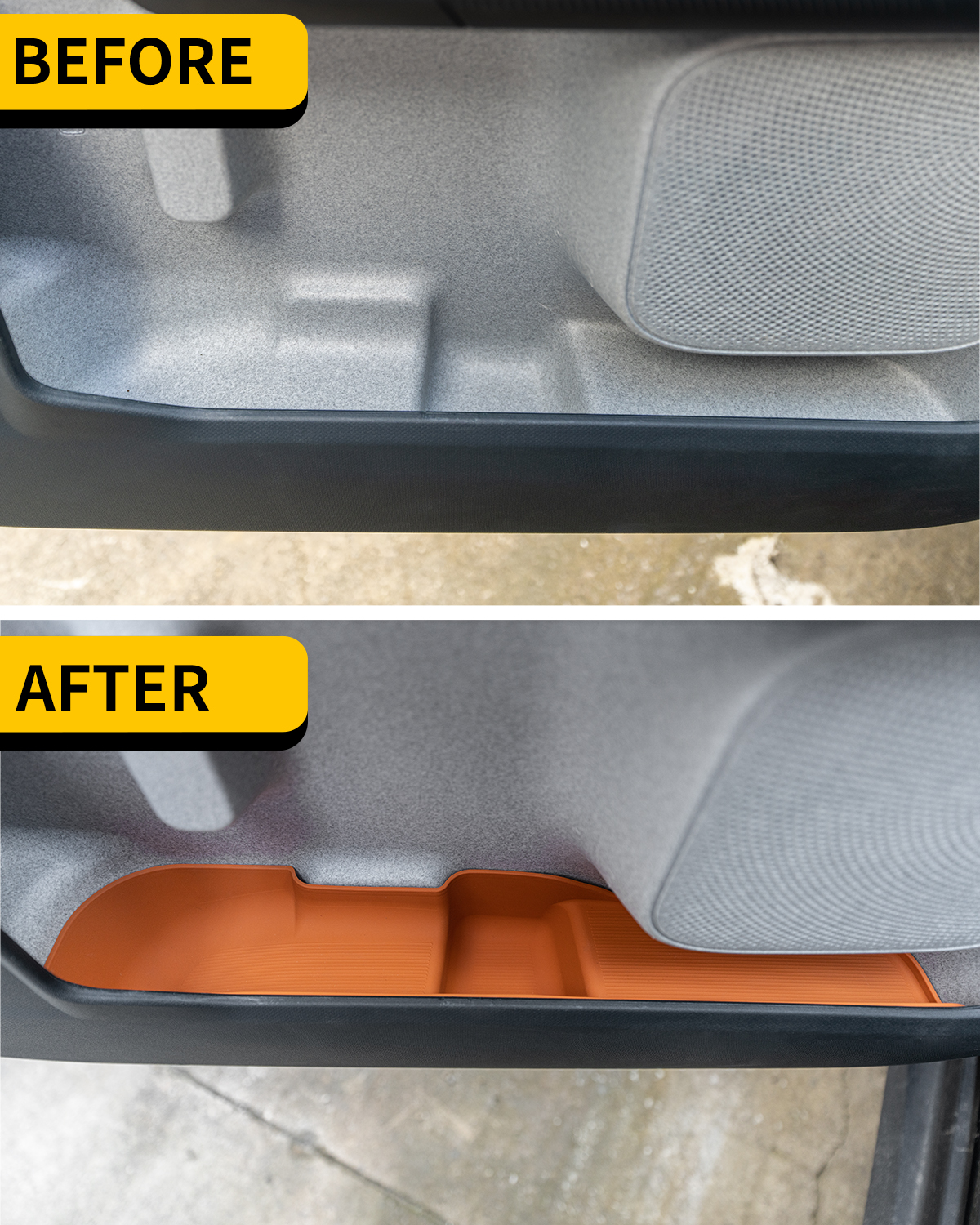 Maxzina 2022-2025 Ford Maverick Door Side Storage Tray Front & Rear 4PCS