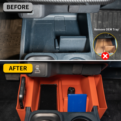 Maxzina 2022 2023 2024 2025 Ford Maverick (Not for 2025 Lariat&Tremor) Center Console Organizer Center Shifter Storage Tray Gear Shifter Organizer Tray Storage Box