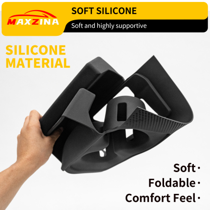 Maxzina Gear Shift Panel Tray Compatible with 2021-2025 Ford F150 Center Console Storage Gear Shifter Organizer with Cup Holder Insert for 2024 F-150 Accessories (40/Console/40 with Shift Knob ONLY)