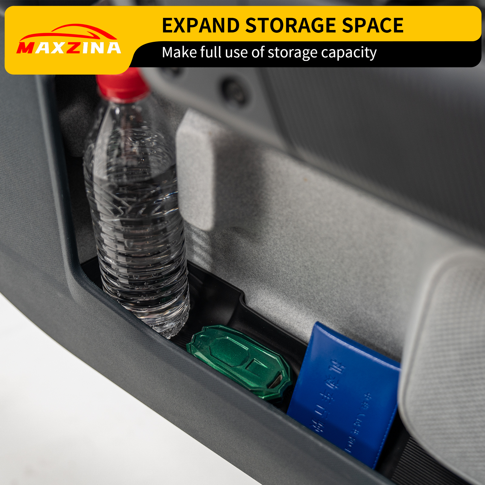 Maxzina 2022-2025 Ford Maverick Door Side Storage Tray Front & Rear 4PCS