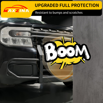 Maxzina Bull Bar Compatible with 2022-2024 Ford Maverick XLT (Not for 2025 2026) Front Bumper Carbon Steel Bolt-On Grill Bar Bumper Grille Brash Gurad