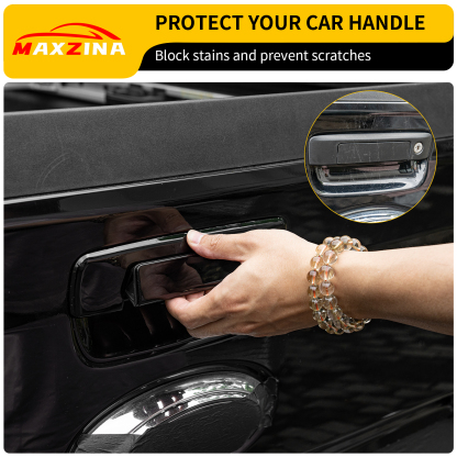 Maxzina Tailgate Handle Cover Compatible with 2022-2025 Ford Maverick Truck Tailgate Handle Trim Decoration ABS Plastic Scratch Protector