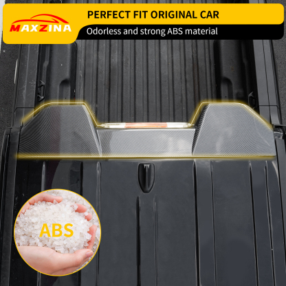 Maxzina Truck Cab Spoiler Compatible with 2022-2025 Ford Maverick Pickup Cab Rear Roof Spoiler Wing Lip ABS Plastic for 2024 Maverick Accessories