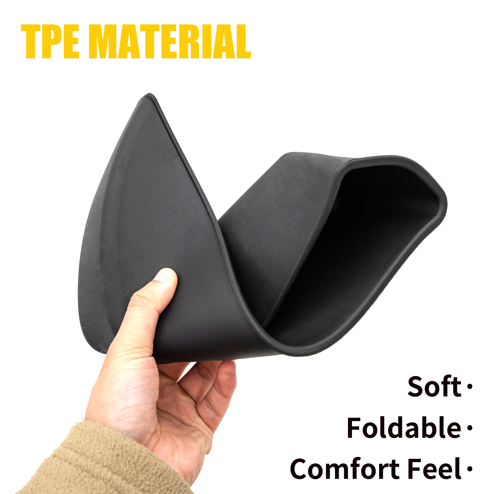 Maxzina Door Side Storage Tray Compatible with 2021-2025 2026 Ford F150 Side Door Storage Box Organizer Front & Rear 8PCS Silicone Car Side Phone Pocket for 2024 F-150 Accessories