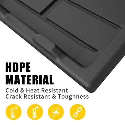 Maxzina Slide-Out Truck Bed Cargo Tray Compatible with 2022-2025 2026 Ford Maverick HDPE Lightweight Sliding Organizer Trolley System for 2024 Maverick Accessories (4.4FT+ Bed ONLY)