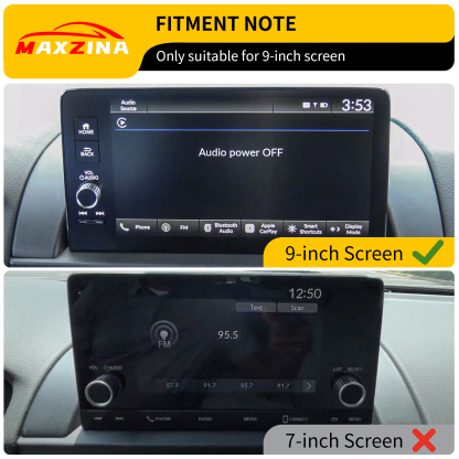 Maxzina Dashboard Storage Tray Compatible with 2023-2025 Honda Pilot Center Console Dash Organizer with Cell Phone Mount Holder Ball Joints for 2024 Pilot Accessories (Only for 9'' Screen)