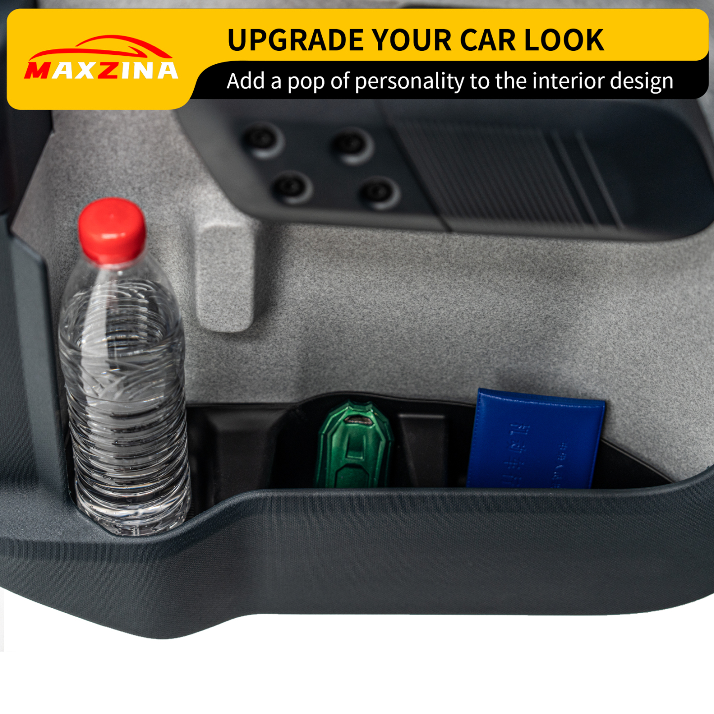 Maxzina 2022-2025 Ford Maverick Door Side Storage Tray Front & Rear 4PCS