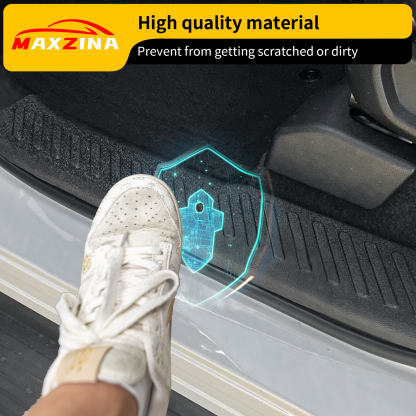 Maxzina Door Sill Protector Compatible with 2023-2025 Honda Pilot Side Step Protector Side Edge Step Guard Car Door Dust Shield Cover