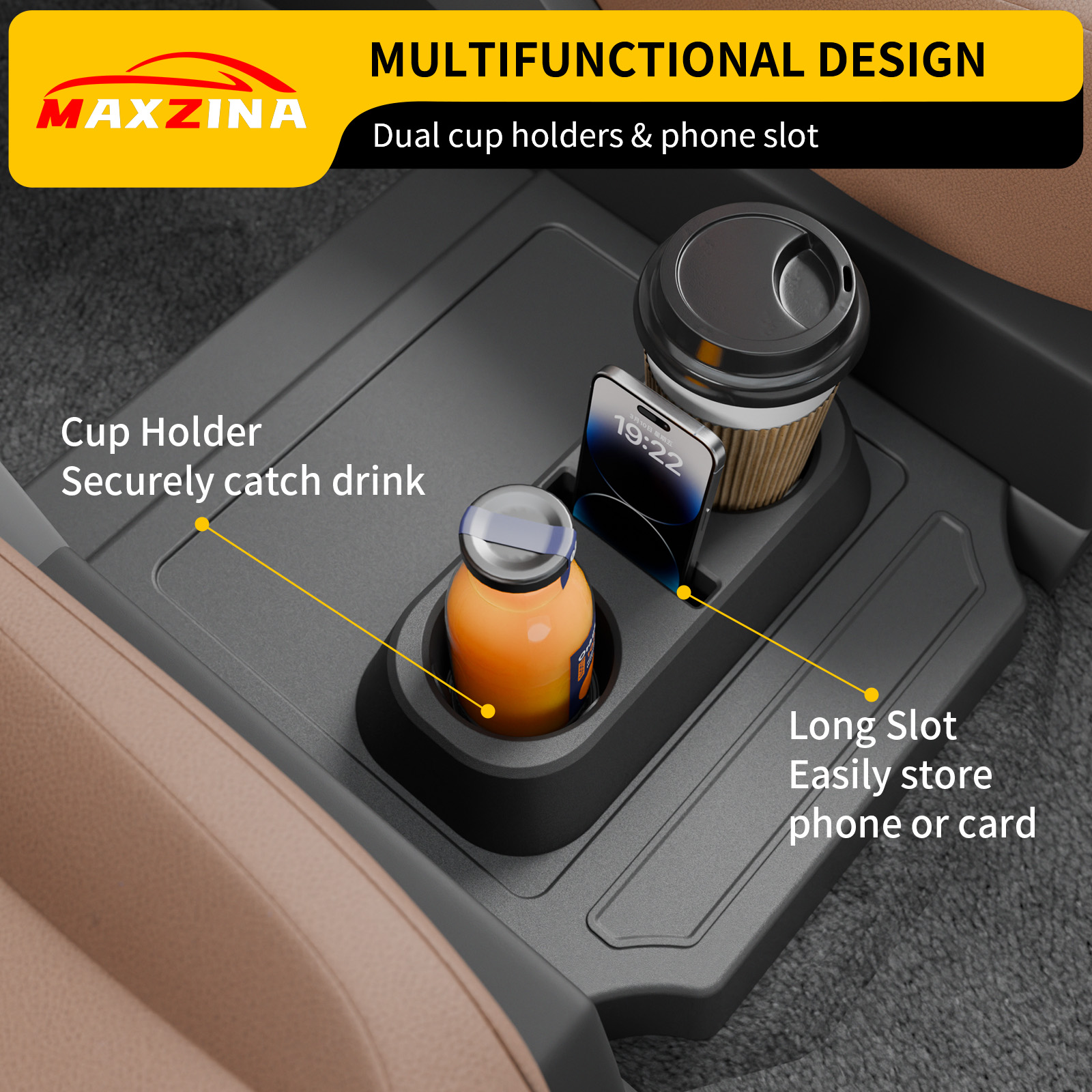 Maxzina Rear Middle Seat Cover Compatible with 2023-2025 Honda Pilot 8 Passenger Rear Middle Floor Cover Second Row Removable Seat Replacement Cap Lid for 2020-2024 Acura MDX 7 Passenger Accessories