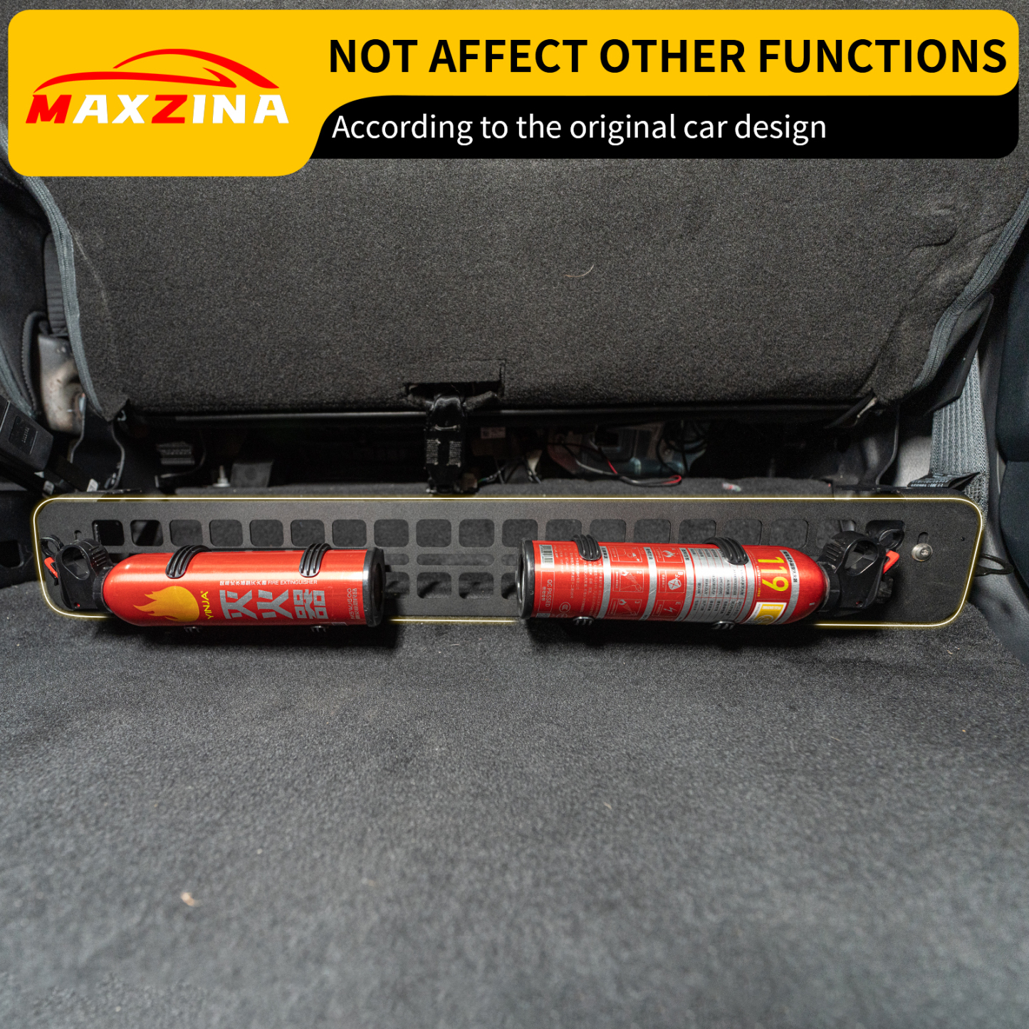 Maxzina Seat Bottom Divider Panel Compatible with Ford F150 2015+ Raptor 2015+ Super Duty 2017+ Under Seat Molle Panel Second Row Storage Panel 2nd Row Under Seat Organizer