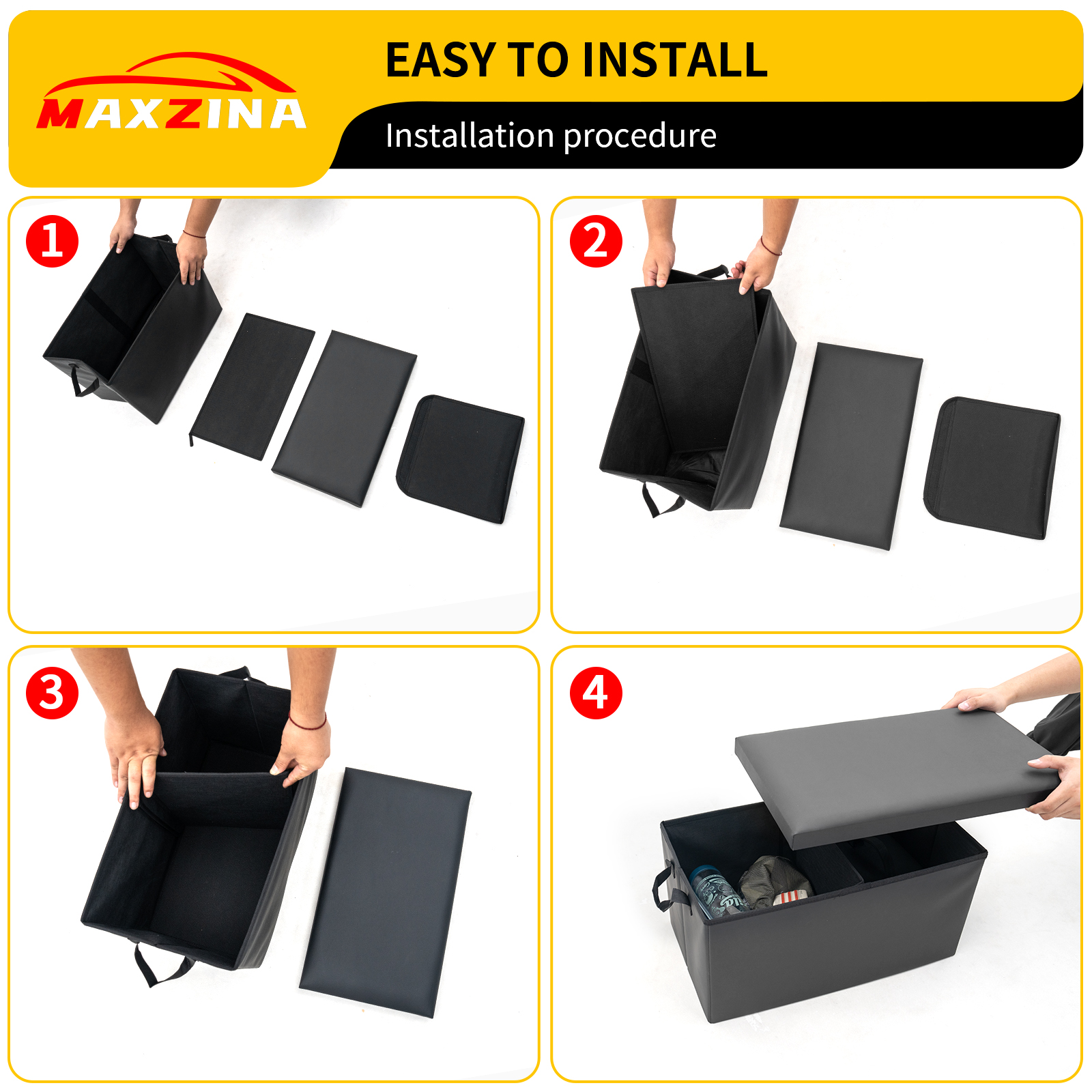 Maxzina Seat Aisle Storage Box Compatible with 2018-2025 2026 Chevrolet Traverse Rear Car Seat Organizer Foldable Backseat Console Organizer 2nd Row Travel Storage Chevy Traverse 7 Seat Accessories