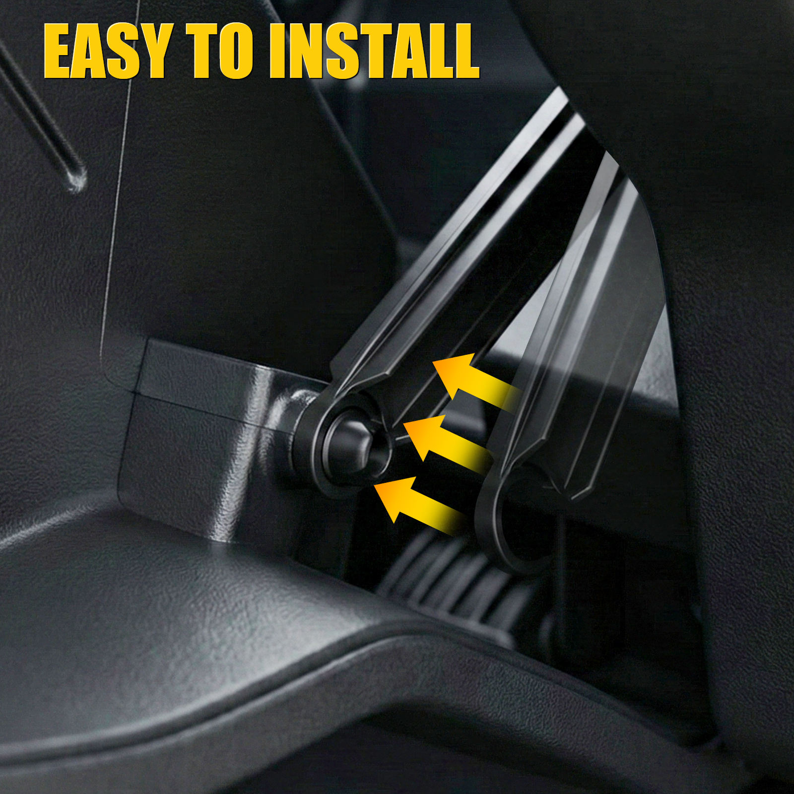 Maxzina Car Glove Box Soft Open Damper Compatible with 2022-2025 2026 Ford Maverick Passenger Side Glove Box Support Damper Release Shock Support Stop for 2024 Maverick Accessories