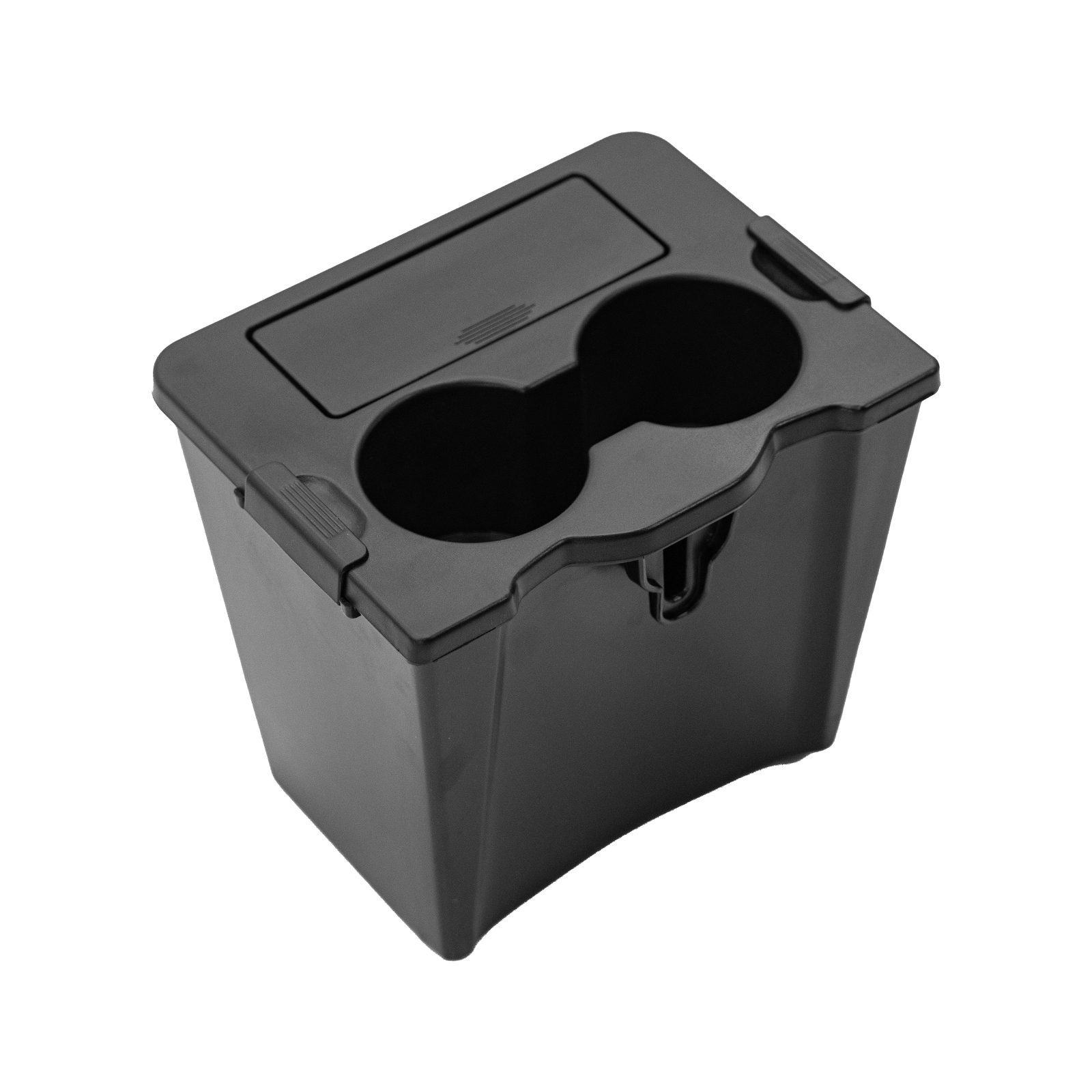 Maxzina Trash Can Compatible with 2022-2024 2025 2026 Ford Maverick Multi-Function Trash Bin with Cup Holder Trash Bin Extra Rear Storage Box 2025 Maverick Accessories