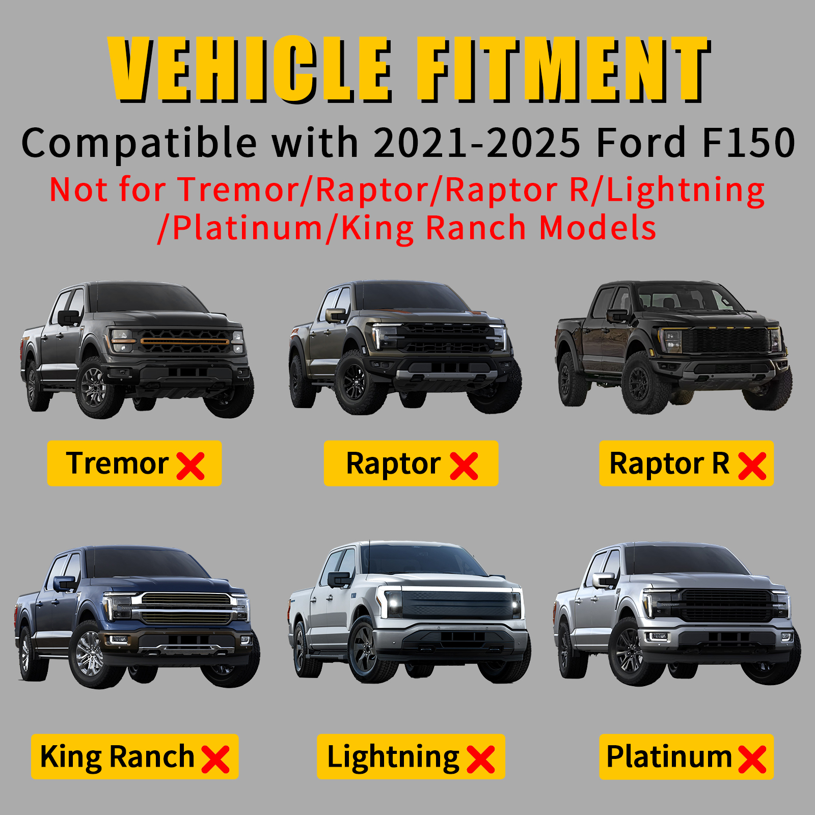 Maxzina Hood Protector Compatible with 2021-2025 Ford F150 XL/STX/XLT/Lariat Hood Shield TPE Bug Deflector Bug Guard for 2024 Ford F-150 Accessories