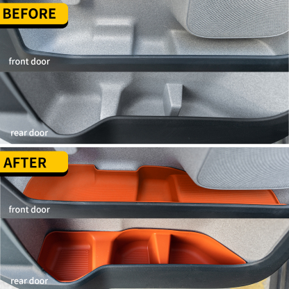 Maxzina 2022-2025 Ford Maverick Door Side Storage Tray Front & Rear 4PCS