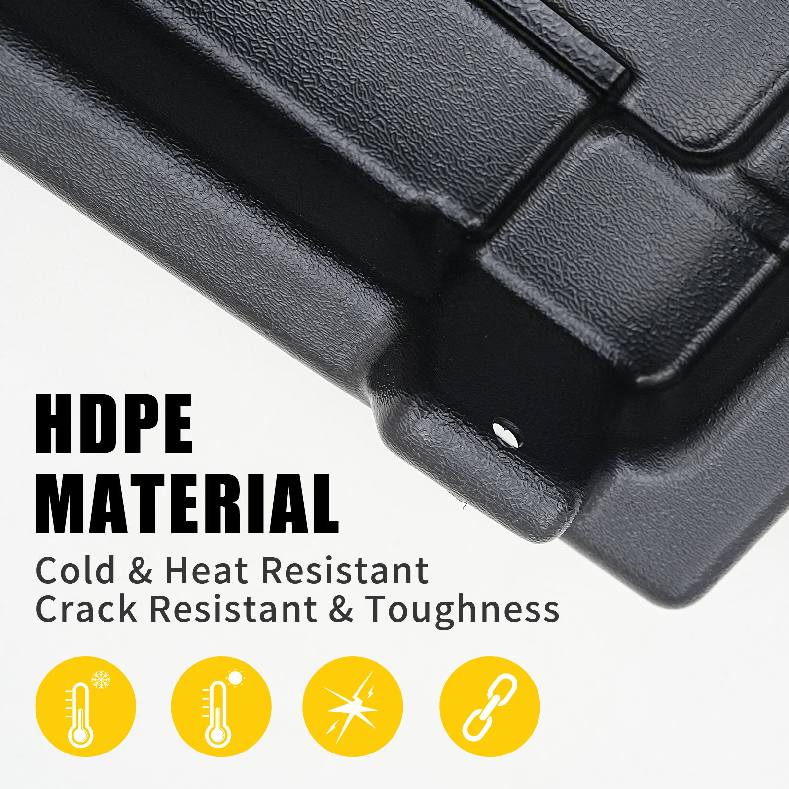 Maxzina Slide-Out Truck Bed Cargo Tray Compatible with Ford F150 Chevy Silverado GMC Sierra Dodge Ram Toyota Tundra HDPE Lightweight Sliding Organizer Trolley System Accessories (5.2FT+ Bed ONLY)