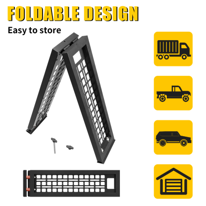 Maxzina Truck Bed Divider Compatible with 2022-2024 2025 2026 Ford Maverick Cargo Divider Trunk Organizer Aluminum Alloy Luggage Divider Replacement for 2025 Maverick Accessories