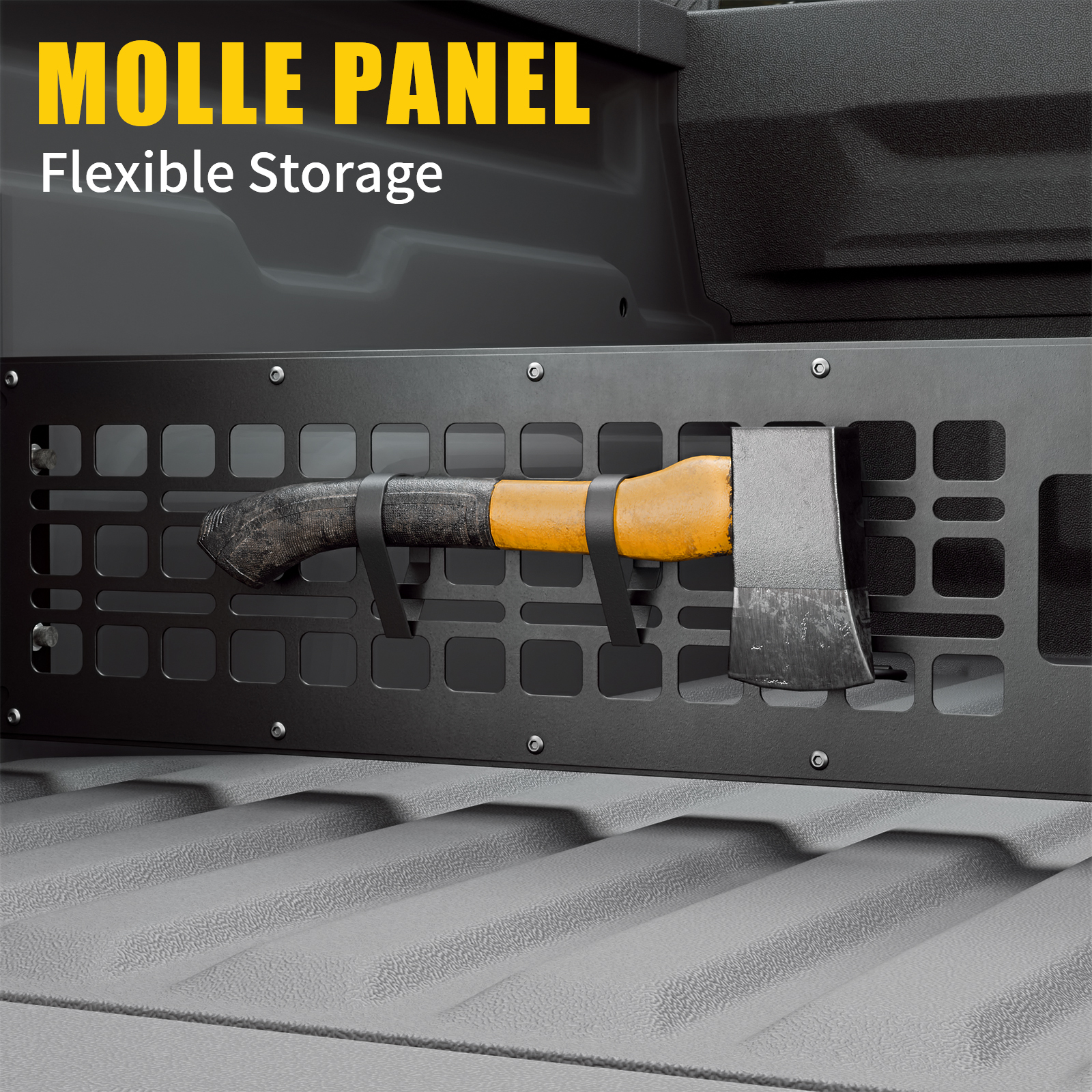 Maxzina Truck Bed Divider Compatible with 2022-2024 2025 2026 Ford Maverick Cargo Divider Trunk Organizer Aluminum Alloy Luggage Divider Replacement for 2025 Maverick Accessories