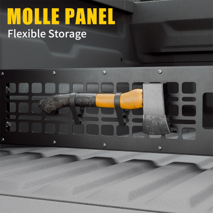 Maxzina Truck Bed Divider Compatible with 2022-2024 2025 2026 Ford Maverick Cargo Divider Trunk Organizer Aluminum Alloy Luggage Divider Replacement for 2025 Maverick Accessories