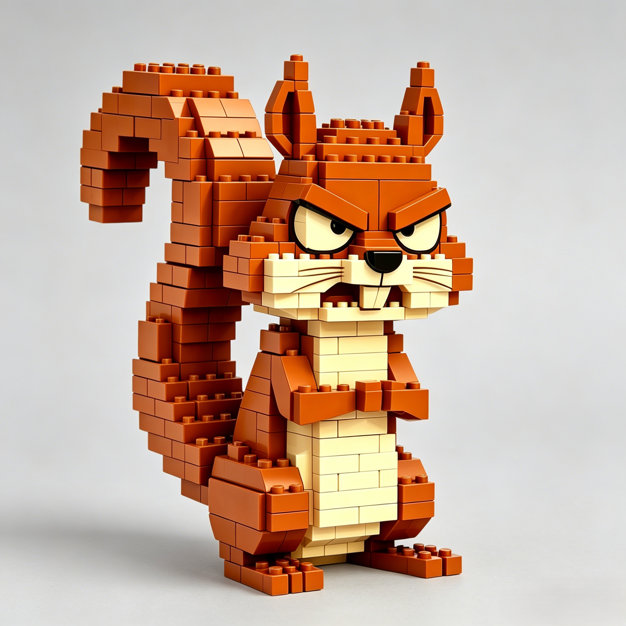 Angry Squirrel Building Set