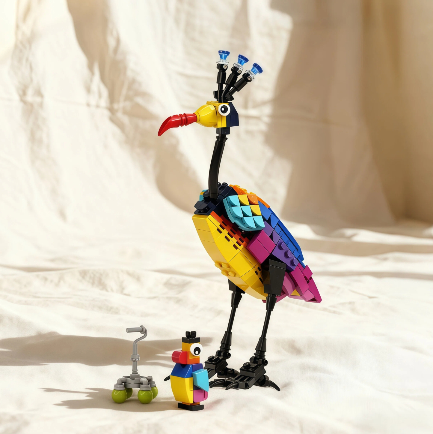 Kevin Bird Bricks Set-Cartoon Animals for Balloon House 🎈🦜