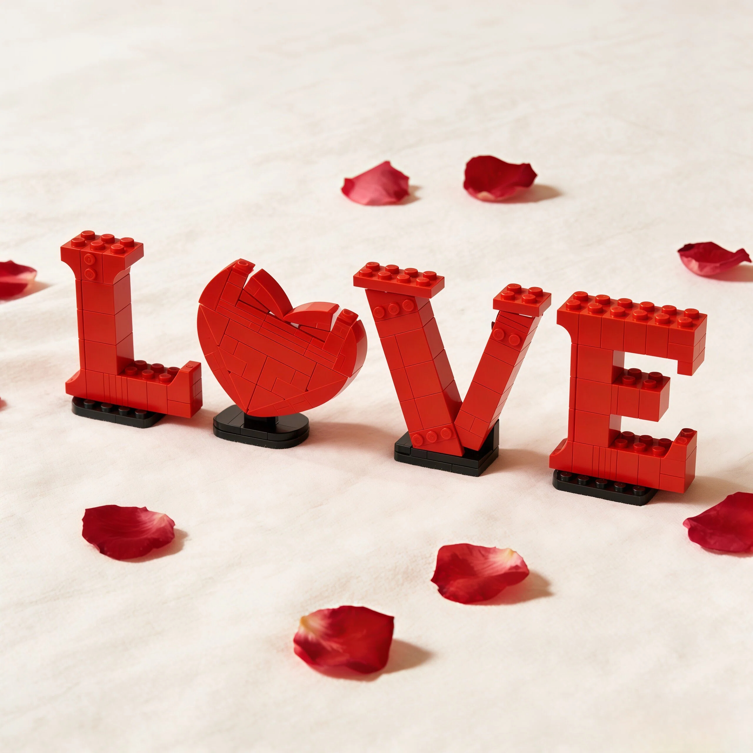 LOVE Brick Set – Romantic Gift for Valentine's Day & Anniversaries