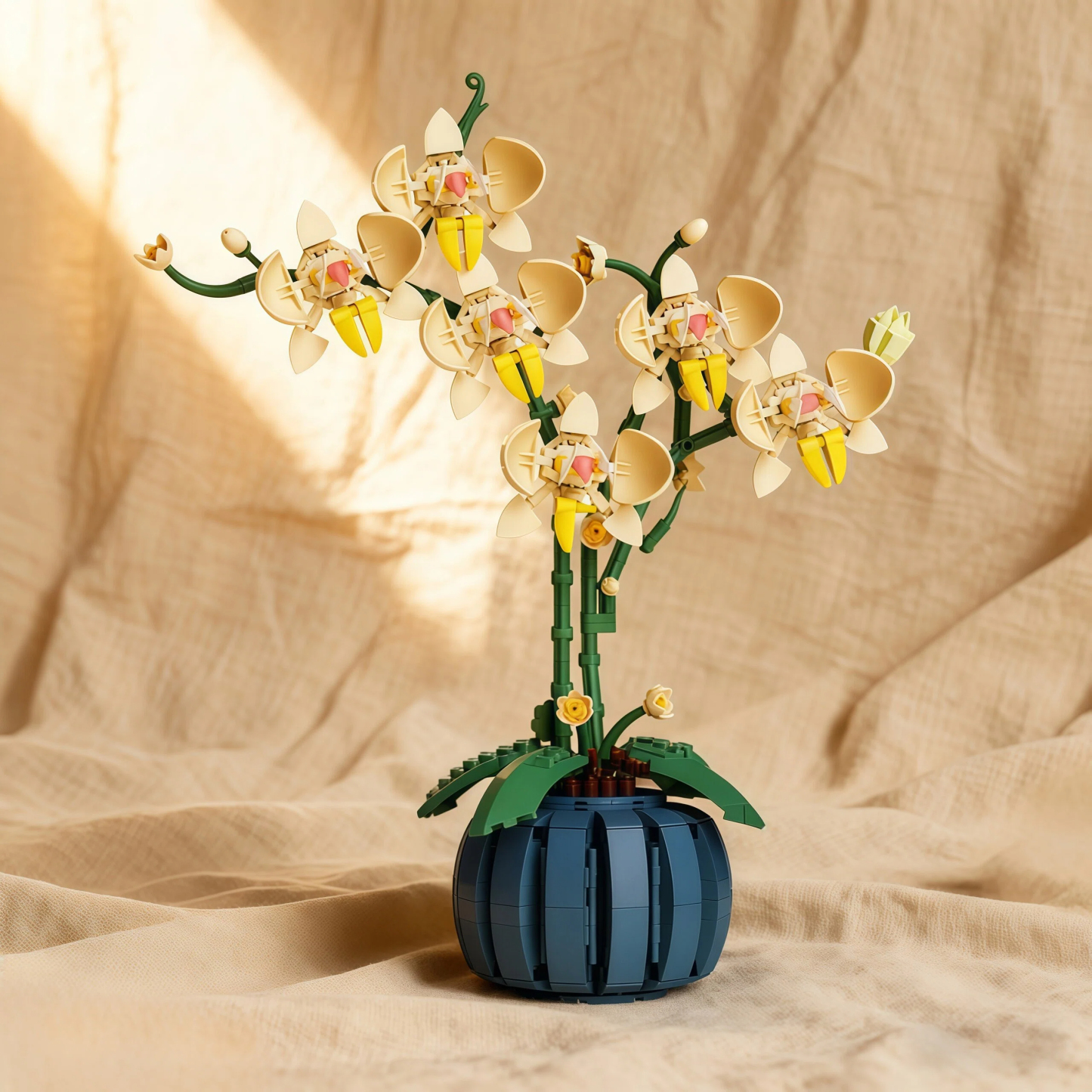 Blooming Orchid Brick Set – A Forever Flower for Your Home🦋