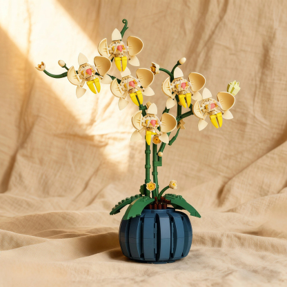 Blooming Orchid Brick Set – A Forever Flower for Your Home🦋