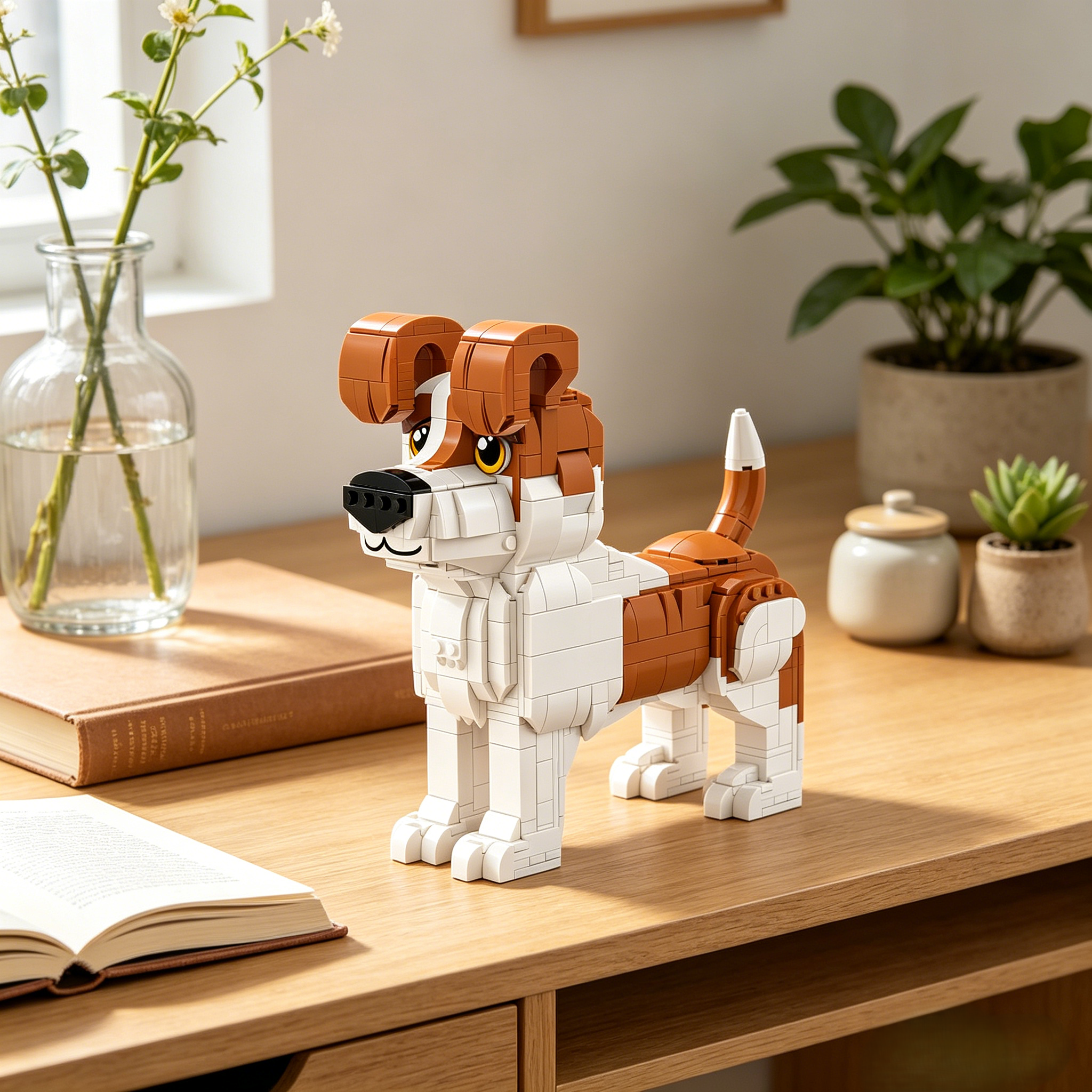 Cute Puppy Building Set - Spring Limited Edition