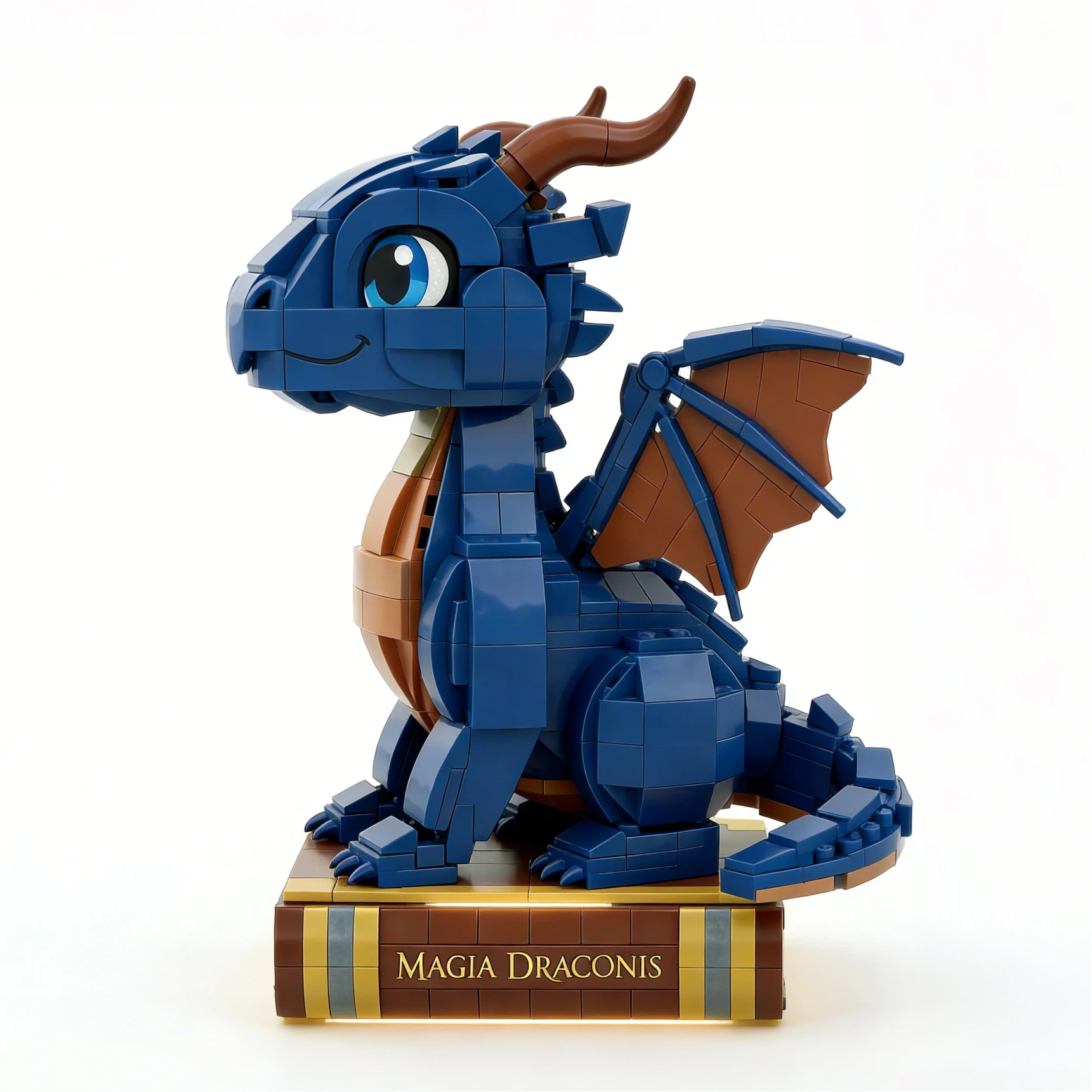Magia Draconis™ – Limited Edition Blue Dragon Brick Set🐉