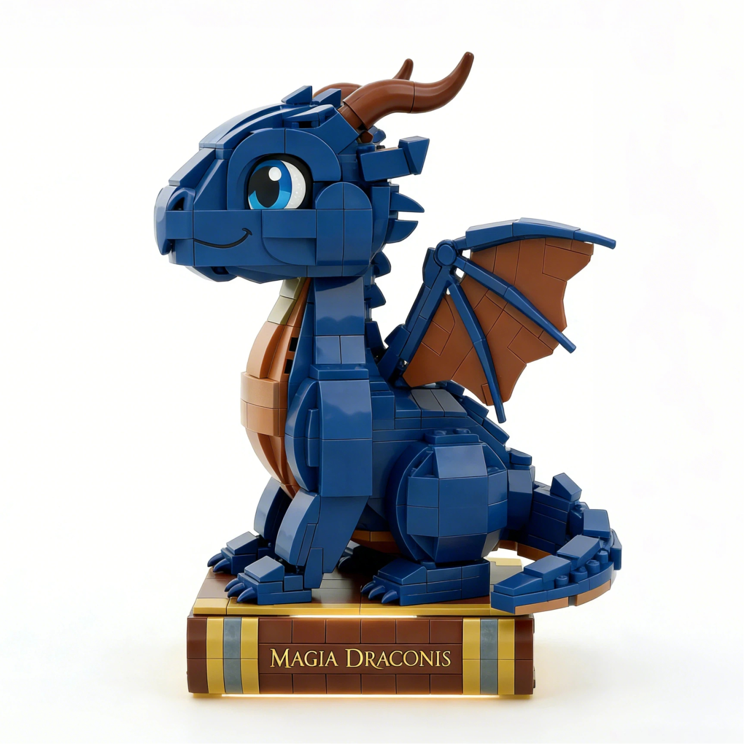 Magia Draconis™ – Limited Edition Blue Dragon Brick Set🐉