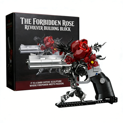 🌹🖤Midnight Rose – Gothic Valentine’s Limited Edition Brick Set