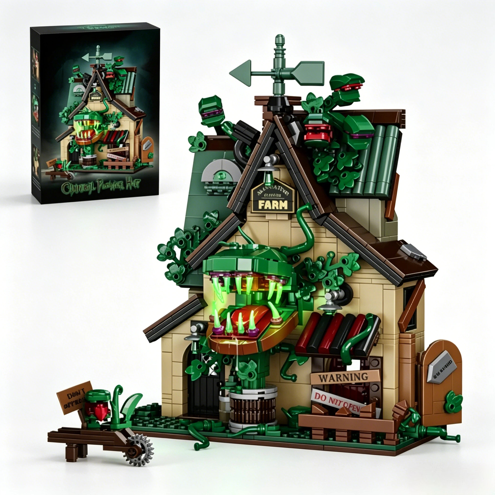 Carnivorous Plant Collection Building Sets – Dark Fantasy Horror
