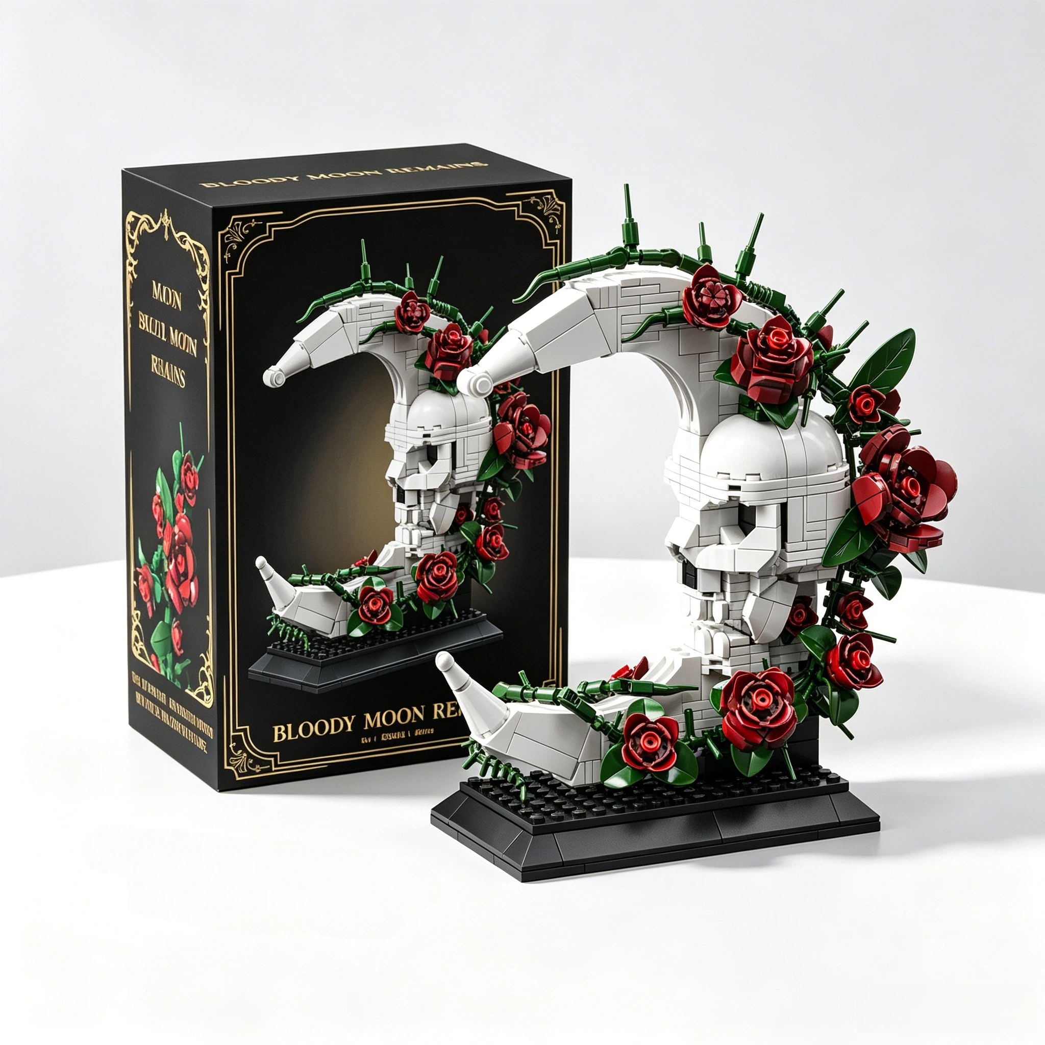 🌹🖤Gothic Relics Collection Building Block Set – 2026 Limited