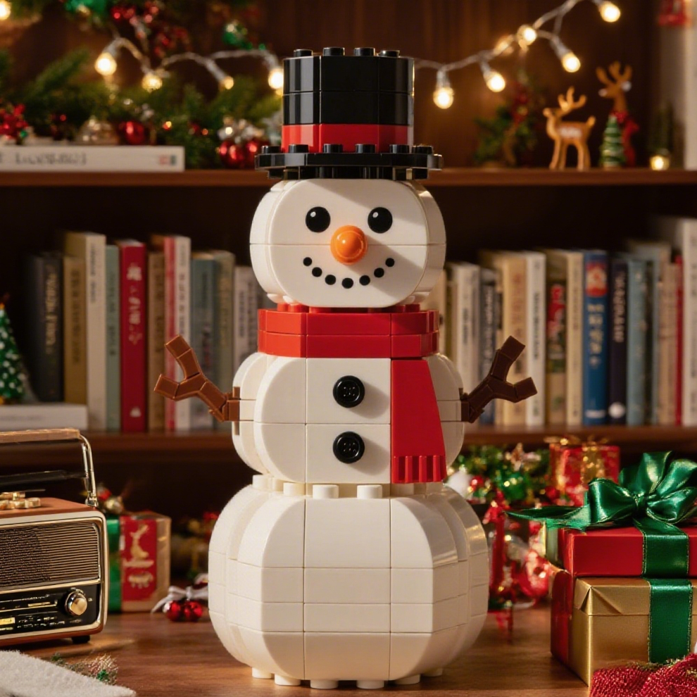 Snowman Building Blocks – 2025 Christmas Edition